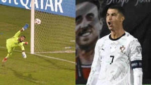 Ronaldo, 40, Defies Age with Stunning Volley in World Cup Qualifier; Watch the Goal That's Got Fans Talking