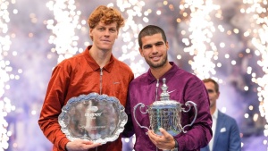 US Open Champion Carlos Alcaraz Jests About Intense Rivalry With Jannik Sinner: 