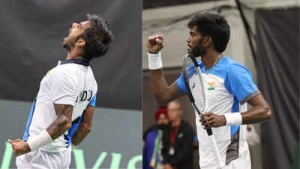 India Takes Commanding 2-0 Lead Over Switzerland in World Group I Clash