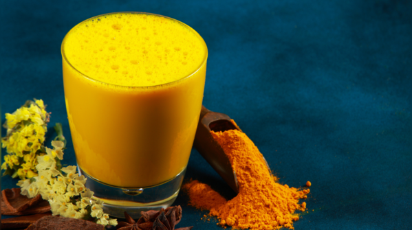 A comforting cup of turmeric latte