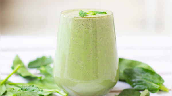 A refreshing green smoothie