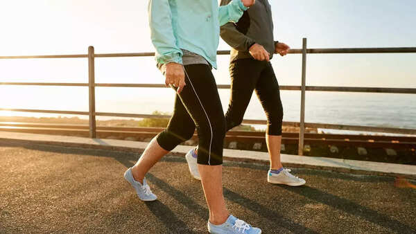 Woman enjoying a walk