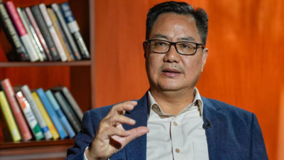 Earth Sciences Minister Kiren Rijiju expressing concern