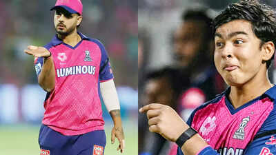'Wo 14 saal ka hi hai ki nahi?': Nitish Rana's hilarious remark on Vaibhav Suryavanshi's power-hitting